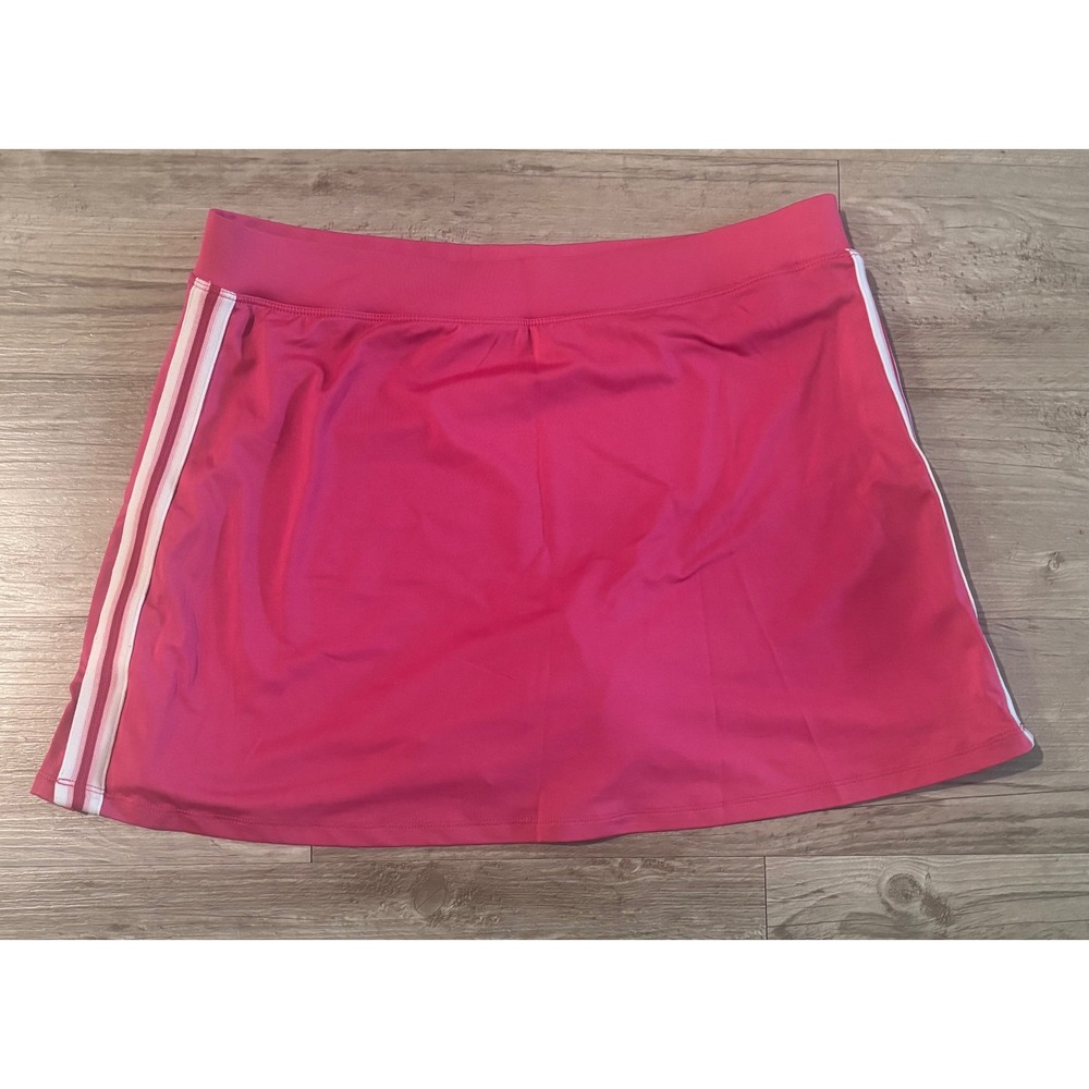 Tail Pink Athletic Skort Womens Large Tennis Golf Skirt Striped Activewear L